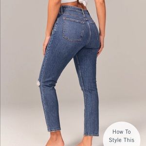 Abercrombie & Fitch Curve Love High Rise Skinny Jeans